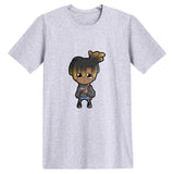 Juice WRLD T Shirt Cartoon Juice WRLD Printed Week T-shirt Cute Style