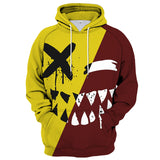 Smiley Face Hoodie Spring and Autumn Smiley Face Digital Printing Leisure Sports