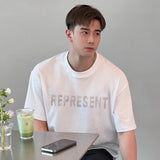 Present T Shirt All-Match Loose Men and Women