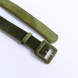 Emily Ratajkowski Dress Sexy Belt Suede Temperament Dress