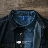 Denim Shirts Autumn Denim Long Sleeve Shirt Men's Casual Loose