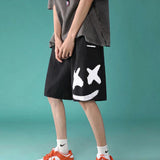 Summer Men Shorts Smiley Shorts
