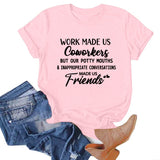 Friends Joey T Shirt Loose Short Sleeve plus Size T-shirt