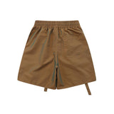 Fog Essentials Shorts High Street Fog Fear Of God Double Line Essentials Colorful Drawstring Shorts Men's and Women's Fifth Pants