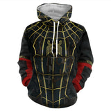 Men Spider Hoodie Spider-Man Cool Fashion 3D Printed Hoodie