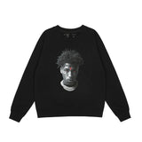 Pop Smoke Vlone King of New York Sweatshirt Couple round Neck Sweater
