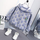 Toddler Boys Sweater Children's Clothing Boys' Spring and Autumn Clothing Hooded Sweater