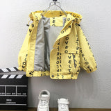 Toddler Boys Jackets Boy's Spring Coat Children's Clothing Casual Hooded Top