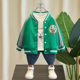 Toddler Boys Jackets Ultraman Children's Clothing Boys' Baseball Jacket