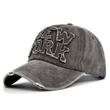 Yankee Baseball Cap Embroidered Peaked Cap Retro Spring and Summer