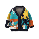 Toddler Boys Sweater Boys Autumn Clothing Cardigan Sweater