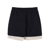 Men's T Shirt Summer Casual Tops Casual Shorts Men Fashion Brands Color Contrast Patchwork Fifth Pants Street Trend Loose Middle Pants