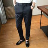 Men Trousers Business Gentleman Male Business Trousers