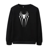 Men Spider Hoodie Spider-Man Crew Neck Sweater