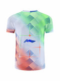 Cricket T Shirt Badminton Clothing Men's Short Sleeve Badminton Sports Training Wear