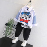 Toddler Boys Sweater Boys' Shirt Spring and Autumn Leisure Loose