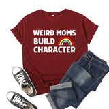 Boy Mama T Shirts  mama Weird Moms Build Characte