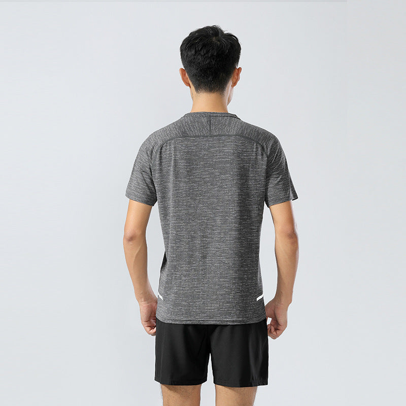 Moisture Wicking Shirts Quick Drying Clothes Short Sleeve Men's Sport T-shirt Fitness Short Sleeve Wicking Sportswear