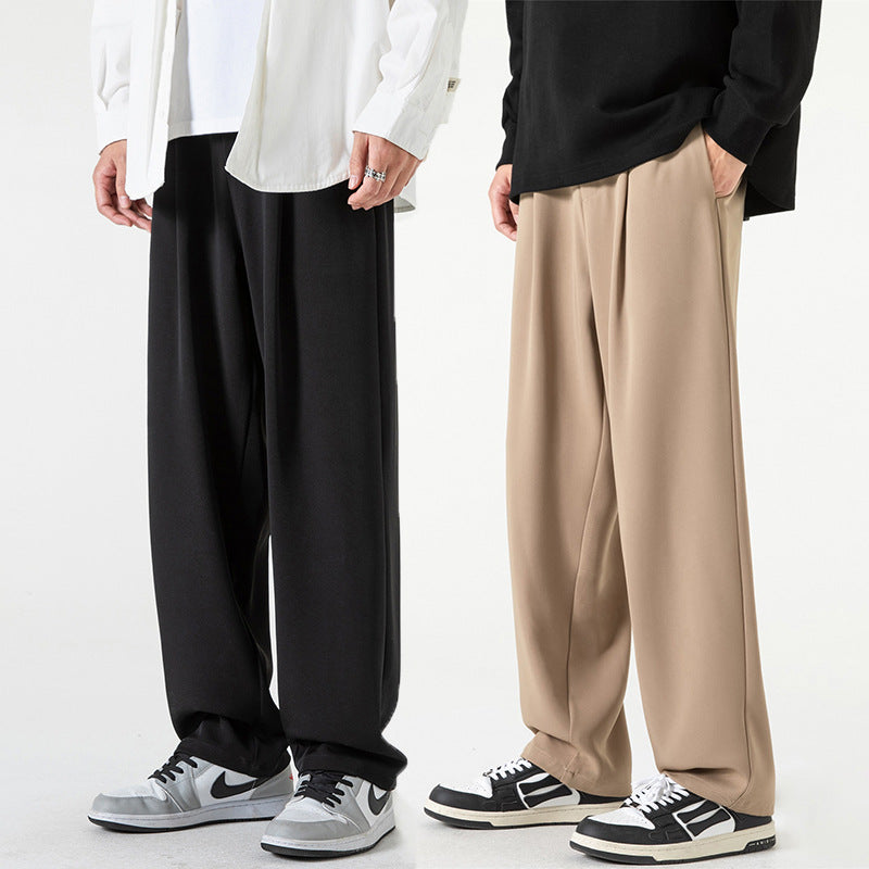 Men Sweatpants Simple Casual Pants Men's Spring Suit Pants