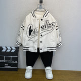 Toddler Boys Jackets Boys' Spring Baseball Jacket Children