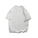 Men T Shirt Summer Casual Tops Men's Vintage Men's round Neck Short Sleeve Casual Loose Cartoon Printed T-shirt