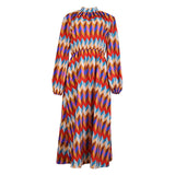 Women Bohemian Dress Spring Fashion Midi Dress