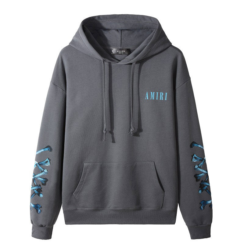 Amiri Hoodie New US Amiri Loose Casual Print Pullover Hoodie