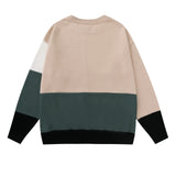 Off White Winter Fleece Sweatshirts Autumn Knitted Sweater for Men and Women
