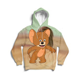 Tom and Jerry Hoodie Cat and Mouse 3D Sweater