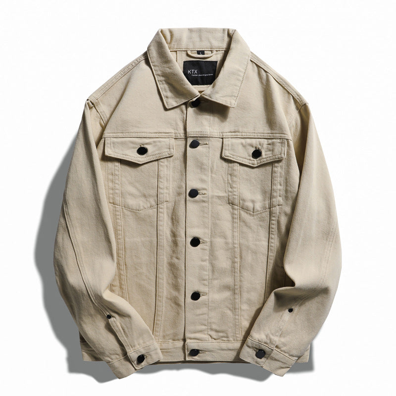 Denim Shirts Spring Cotton Casual Denim Jacket Men Fashion Tops