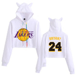 In Memory of Kobe Hoodie Casual Women's Hooded Sweater