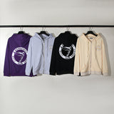 Present Hoodie Embroidered Sweater Couple Loose Hoodie