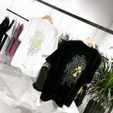 CHH Chrome Heart T Shirt Spring/Summer Printed round Neck Short Sleeve T-shirt for Men and Women