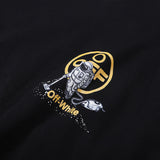 Off White Sweatshirts Long Sleeve round Neck Sweater Autumn and Winter Astronaut Vacuum Cleaner Pattern Terry Sweater for Men and Women