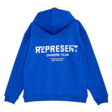 Present Hoodie Print Velvet Padded Hooded Sweatshirt Loose Casual Couple Autumn and Winter