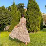 Fairy Dress Vintage Bohemian Desert Vacation Dress Seaside Beach Skirt Women