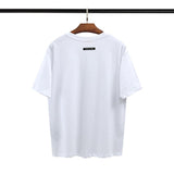 Fog Essentials Tshirts Fog Fear Of God Rich FG Colorful Reflective Printed Men's and Women's Loose Short-Sleeved T-shirt