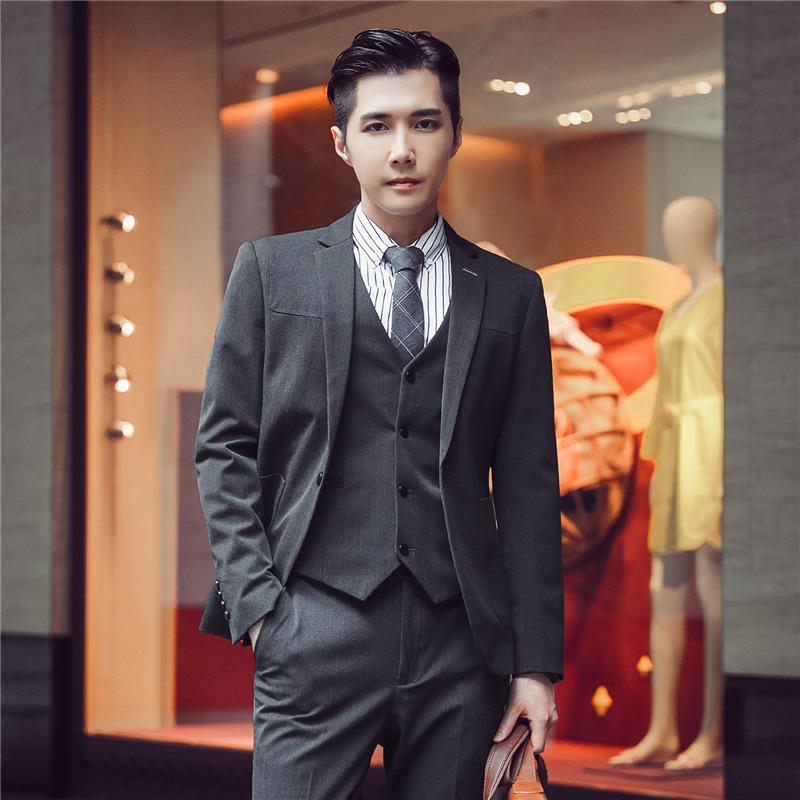 Casual Groom Attire Tuxedo Suits for Men Business Men Suit Winter Suit Men's Casual Business Suit
