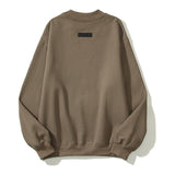 Kanye West Sunday Service Sweatshirt Autumn And Winter Loose Letter Printed Round Neck