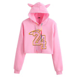 In Memory of Kobe Hoodie Casual Women's Hooded Sweater