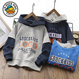 Children Hoodie Sweatshirts Small Yellow Duck Children's Clothing Boys Cartoon Hooded Sweatshirt