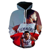 In Memory of Kobe Hoodie Commemorative Kobe3d Printed Hood Sweatshirt