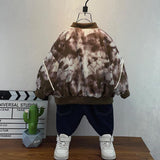 Toddler Boys Jackets Baby Coat Spring and Autumn Baseball Uniform Boys