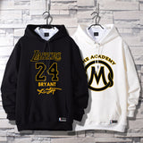 In Memory of Kobe Hoodie Commemorative Kobe No. 24 Signature Printed Hooded Cotton Sweater