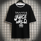 Juice WRLD T Shirt Hip Hop Rap Juice WRLD Printed round Neck Loose