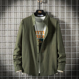 Men's Shirts Long Sleeve Stand Collar Shirt