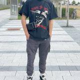 Present Angel T Shirt Printed High Street Loose Retro Short Sleeve Women T-shirt Men