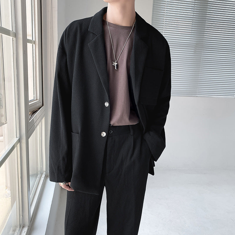 Seersucker Suit Men's Suit Jacket