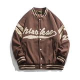 Varsity Spring Large Size Sports Retro Personalized Baseball Women Jacket