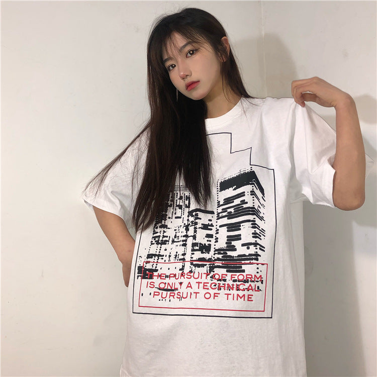 Cavempt Ce Life Cav Empt C.E Male and Female Couple Short Sleeve T-shirt